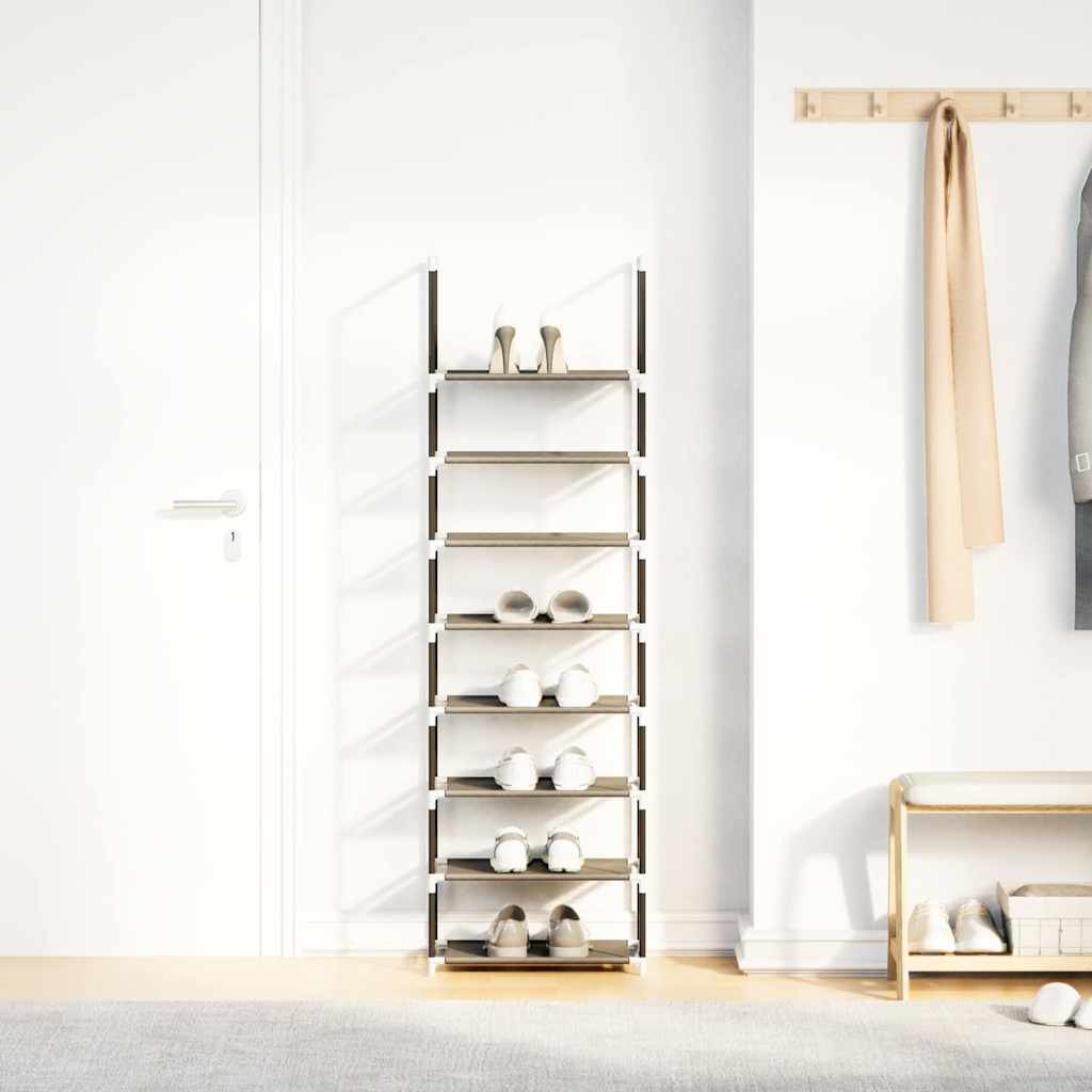 Botník, 8 Úrovní, Černý, , Netkaná Textilie