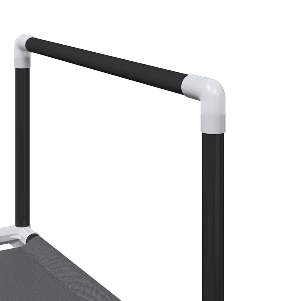 Botník, 8 Úrovní, Černý, , Netkaná Textilie