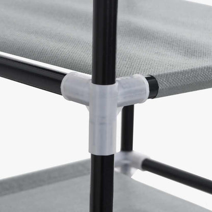 Skříňka Na Boty, Šedá, 60,5X30X97 Cm, Netkaná Textilie