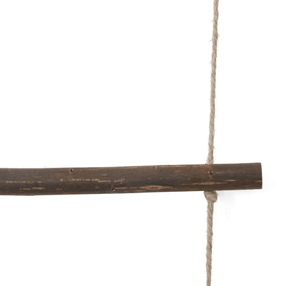 Nástěnná Dekorace Ve Tvaru Žebříku Přírodní Větev