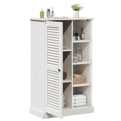 Koupelnová Skříň Vigo Bílá A Starožitná Bílá 68 X 34 X 110 Cm
