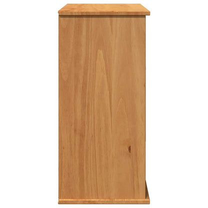 Koupelnová Skříň Vigo Hnědá A Medově Hnědá 67,5 X 34 X 71,5 Cm