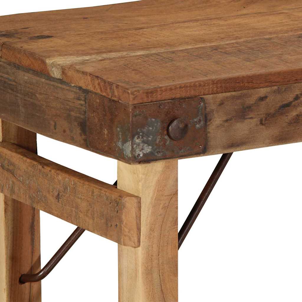Lavice Přírodní 110 X 35 X 46 Cm Zrekonstruované Staré Dřevo