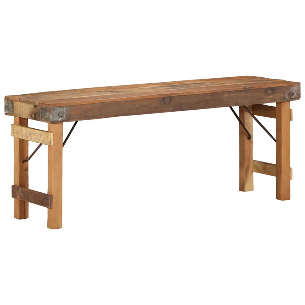 Lavice Přírodní 110 X 35 X 46 Cm Zrekonstruované Staré Dřevo