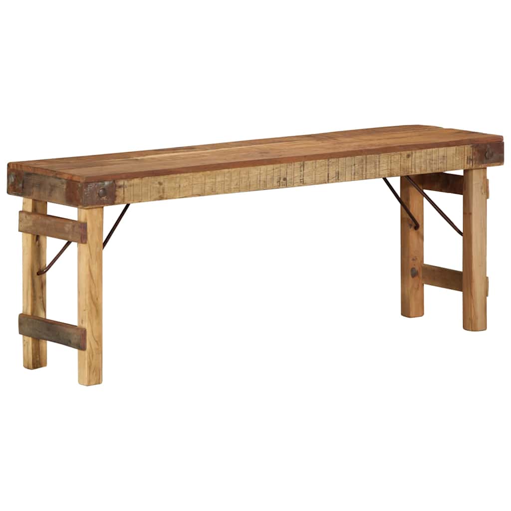 Lavice Přírodní 110 X 35 X 46 Cm Zrekonstruované Staré Dřevo