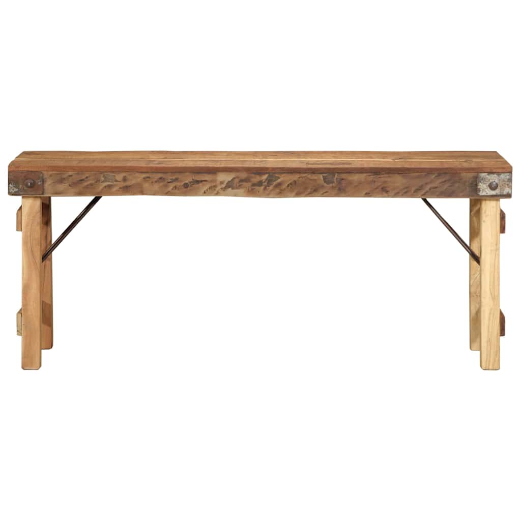 Lavice Přírodní 110 X 35 X 46 Cm Zrekonstruované Staré Dřevo