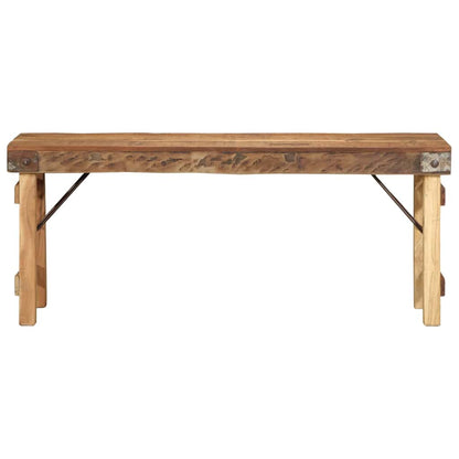 Lavice Přírodní 110 X 35 X 46 Cm Zrekonstruované Staré Dřevo