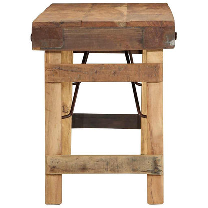 Lavice Přírodní 110 X 35 X 46 Cm Zrekonstruované Staré Dřevo