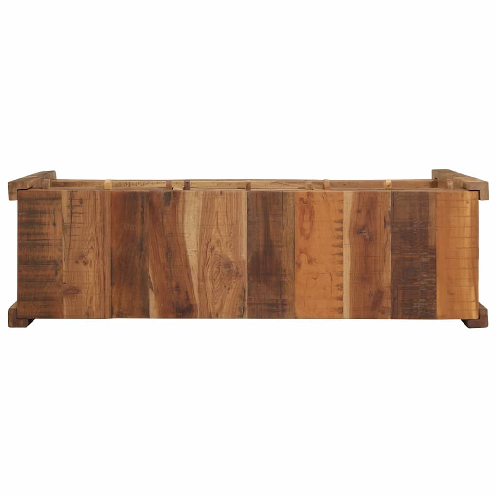 Konzolový Stolek Se Zásuvkou S Úložištěm Hnědá 107 X 33 X 76 Cm