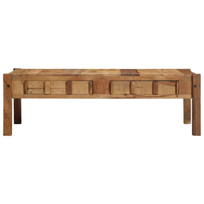 Konferenční Stolek Se Zásuvkou Hnědá 110 X 54 X 35 Cm