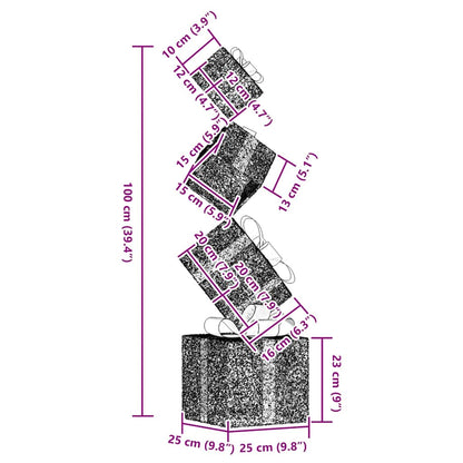 Vánoční Dekorace Dárková Krabička 80 Teple Bílých Led