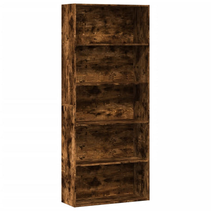 Knihovna 40 X 30 X Kompozitní Dřevo Kouřový Dub