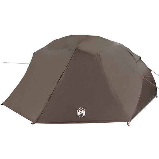 Rybářský Stan Hnědá 514 X 465 X 187 Cm Polyester A Sklolaminát