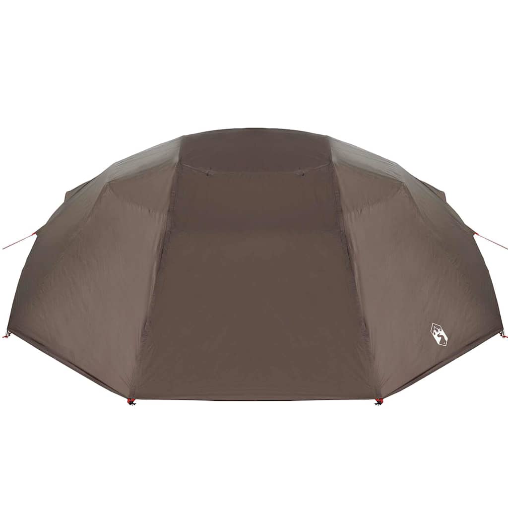 Rybářský Stan Hnědá 514 X 465 X 187 Cm Polyester A Sklolaminát