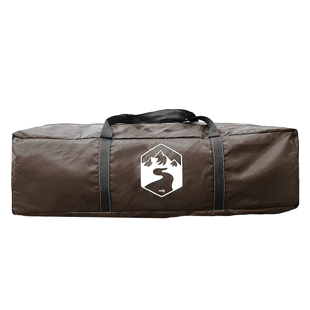 Rybářský Stan Hnědá 514 X 465 X 187 Cm Polyester A Sklolaminát