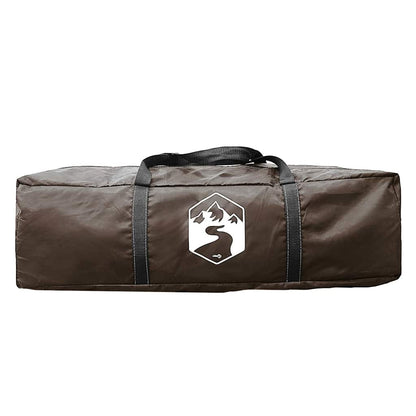 Rybářský Stan Hnědá 514 X 465 X 187 Cm Polyester A Sklolaminát