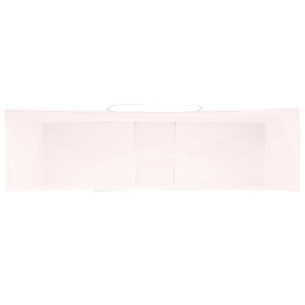 Papírové Sáčky 250 Ks S Uchy Růžové 54X15X49 Cm
