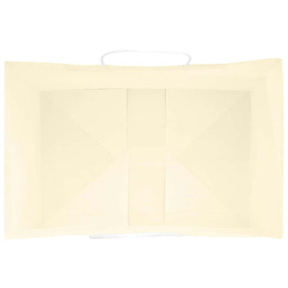 Papírové Sáčky 250 Ks S Uchy Žluté 32X22X24 Cm