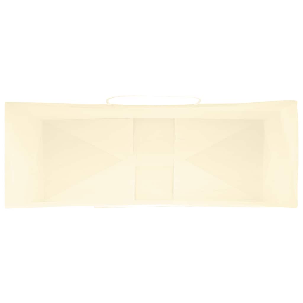Papírové Tašky 250 Ks S Uchy Žlutá 45X17X48 Cm