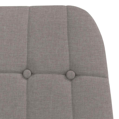 Relaxační Křeslo S Podnožkou Taupe Textil