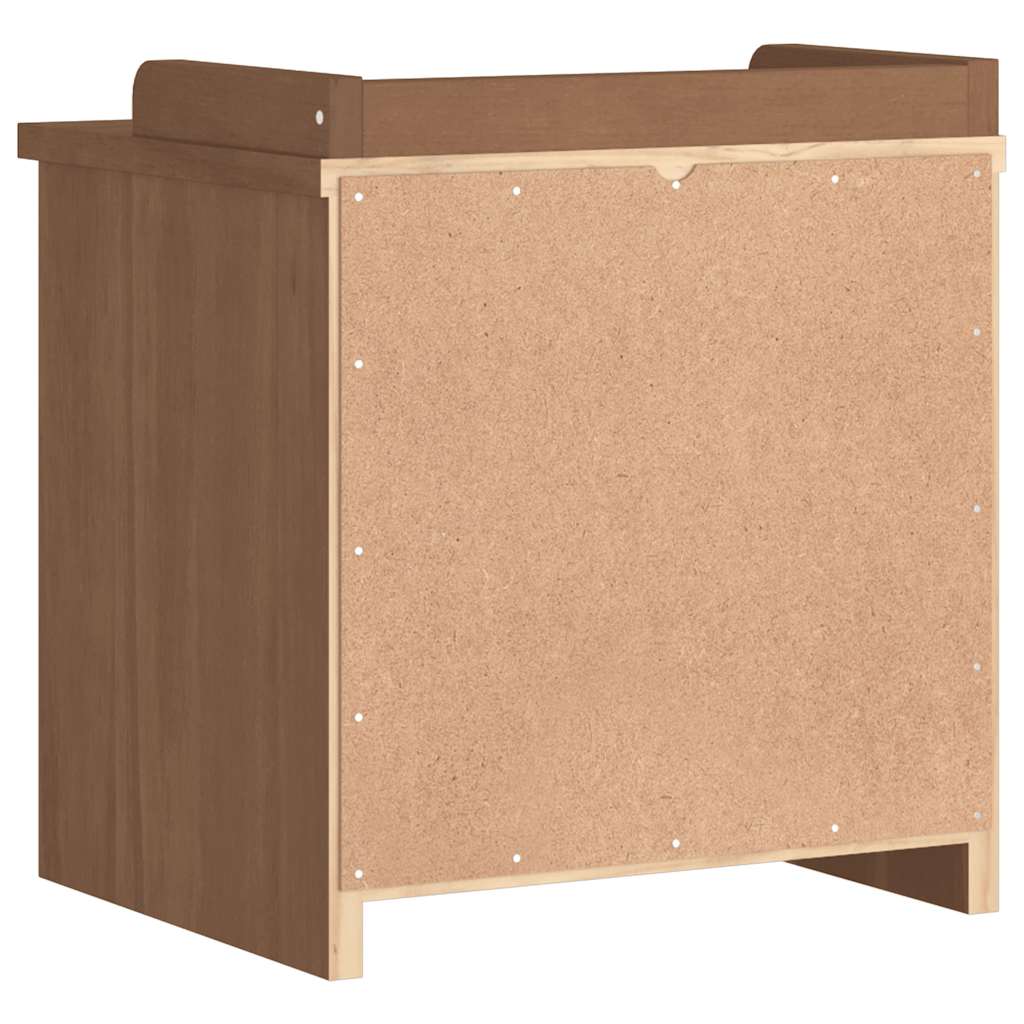 Lavice Do Předsíně Sandnes 45X40X50 Cm Masivní Borovice