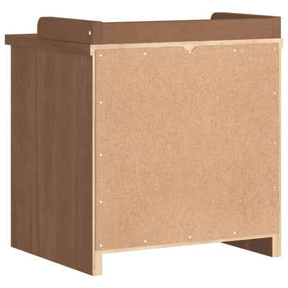 Lavice Do Předsíně Sandnes 45X40X50 Cm Masivní Borovice