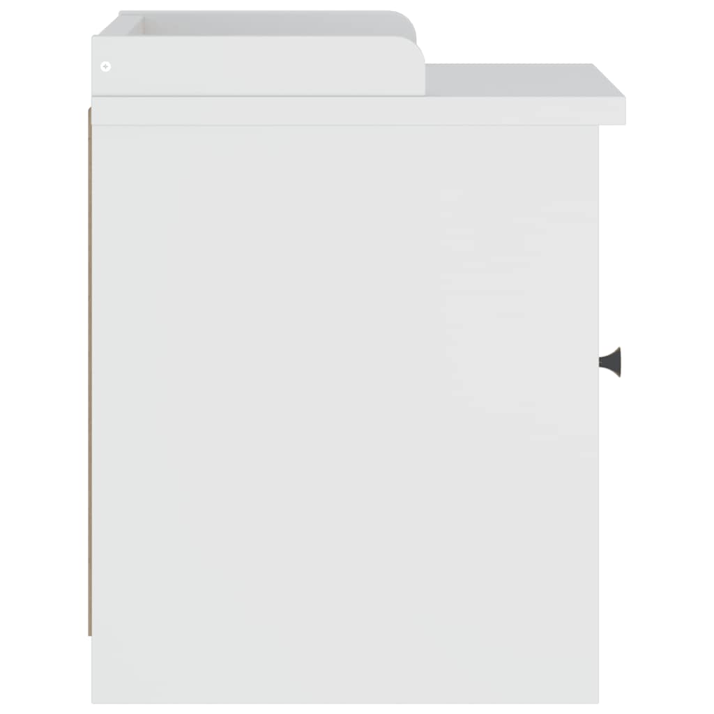 Lavice Do Předsíně Sandnes 45X40X50 Cm Masivní Borovice