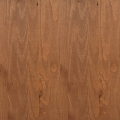 Nástěnný Věšák Na Kabáty Sandnes 45X12X35 Cm Borovicový Masiv