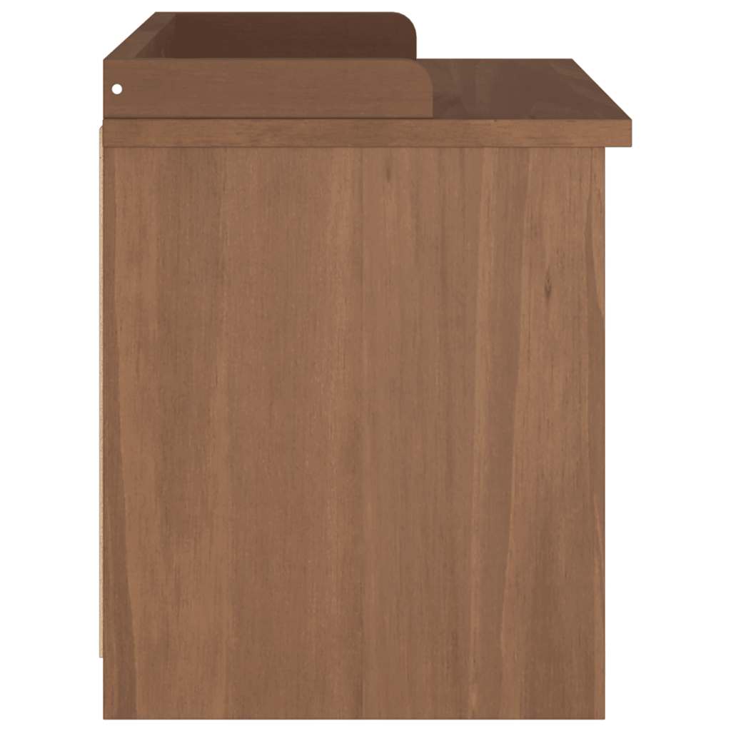 Lavice Do Předsíně Sandnes 87X40X50 Cm Masivní Borovice