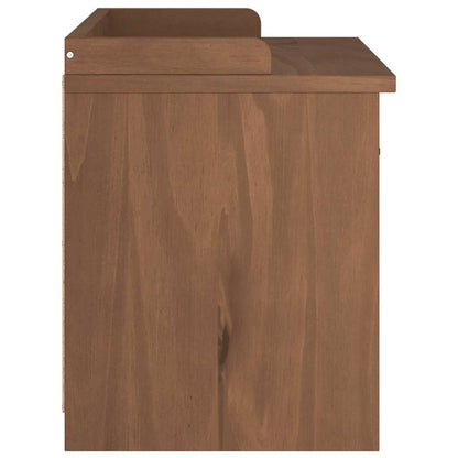 Lavice Do Předsíně Sandnes 87X40X50 Cm Masivní Borovice