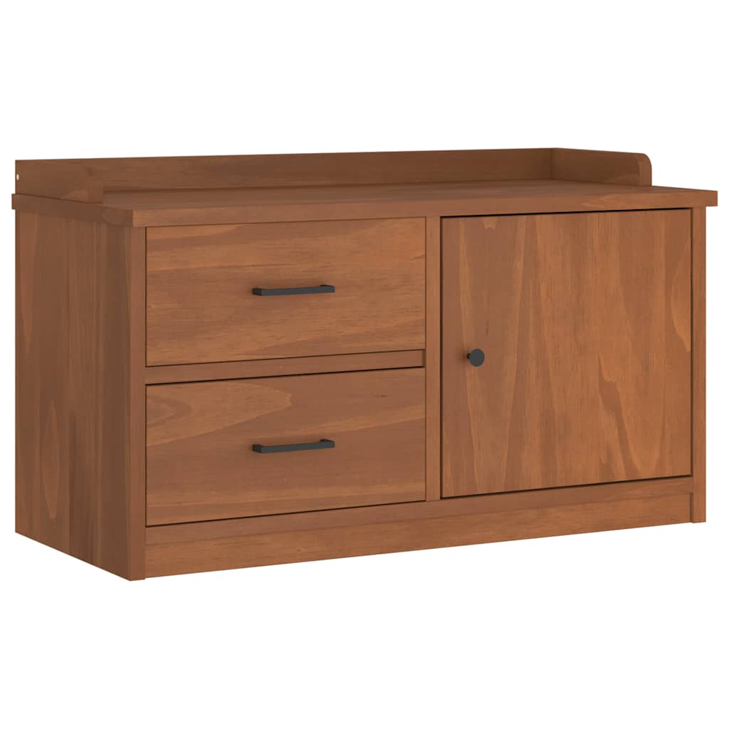 Lavice Do Předsíně Sandnes 87X40X50 Cm Masivní Borovice