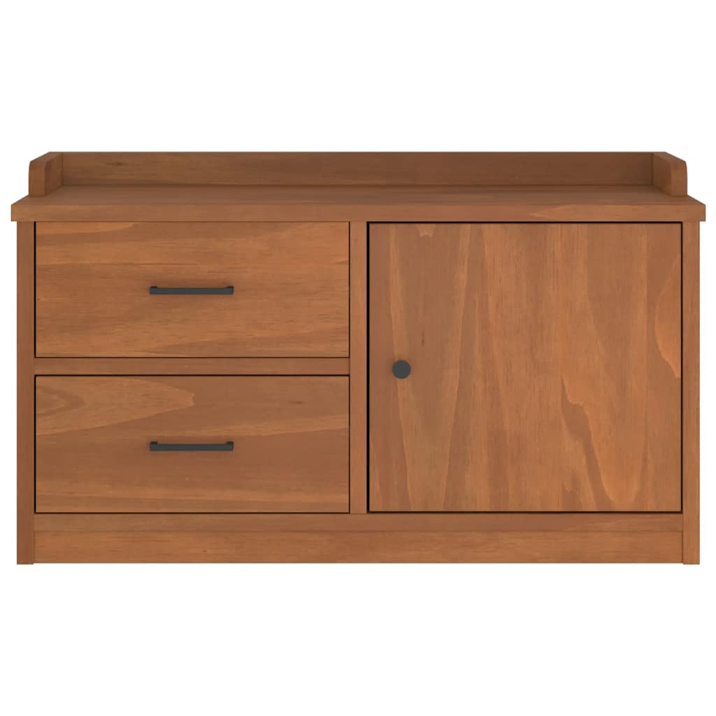 Lavice Do Předsíně Sandnes 87X40X50 Cm Masivní Borovice