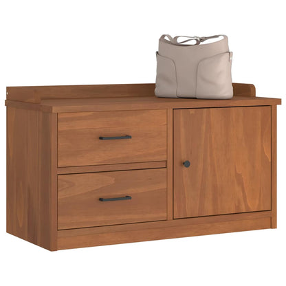 Lavice Do Předsíně Sandnes 87X40X50 Cm Masivní Borovice