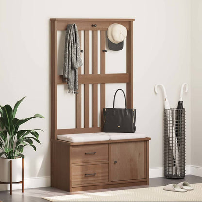 Předsíňový Strom Sandens 87X40X159,5Cm Borovicový Masiv