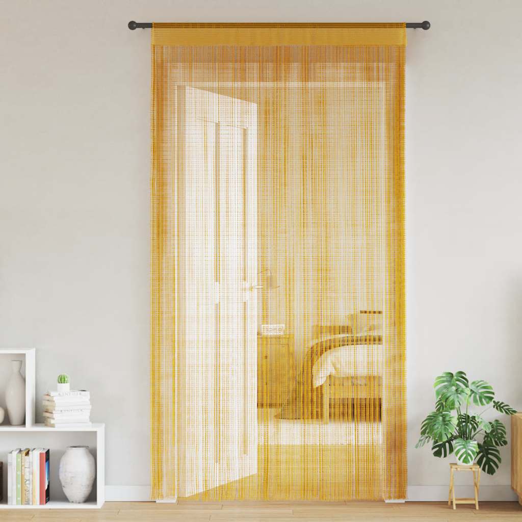 Provázkové Záclony, 2 Ks, 100X250 Cm,