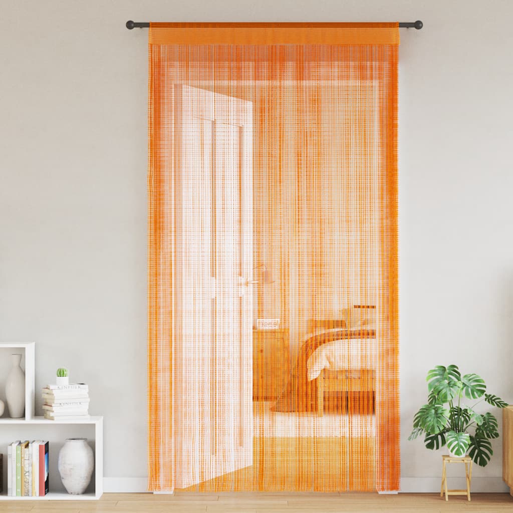 Provázkové Záclony, 2 Ks, 100X250 Cm,