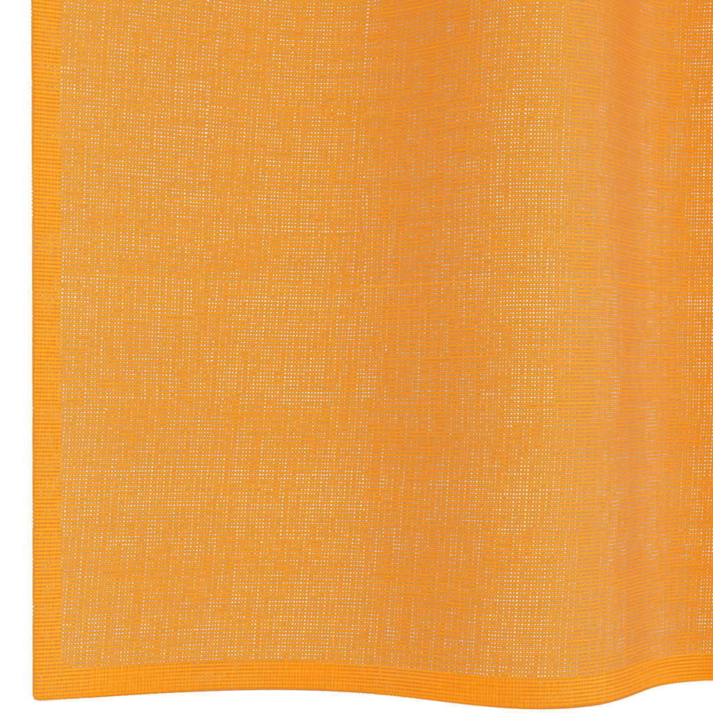 Voálové Záclony S Průchodkami 2 Ks Oranžová Orange