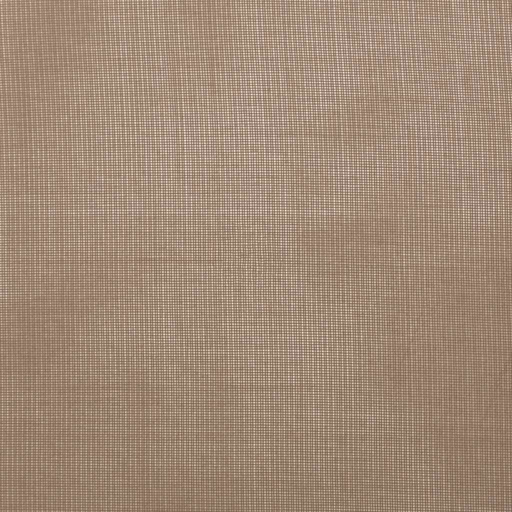 Voálové Závěsy S Poutky 2 Ks Světle Hnědé 140X175 Cm