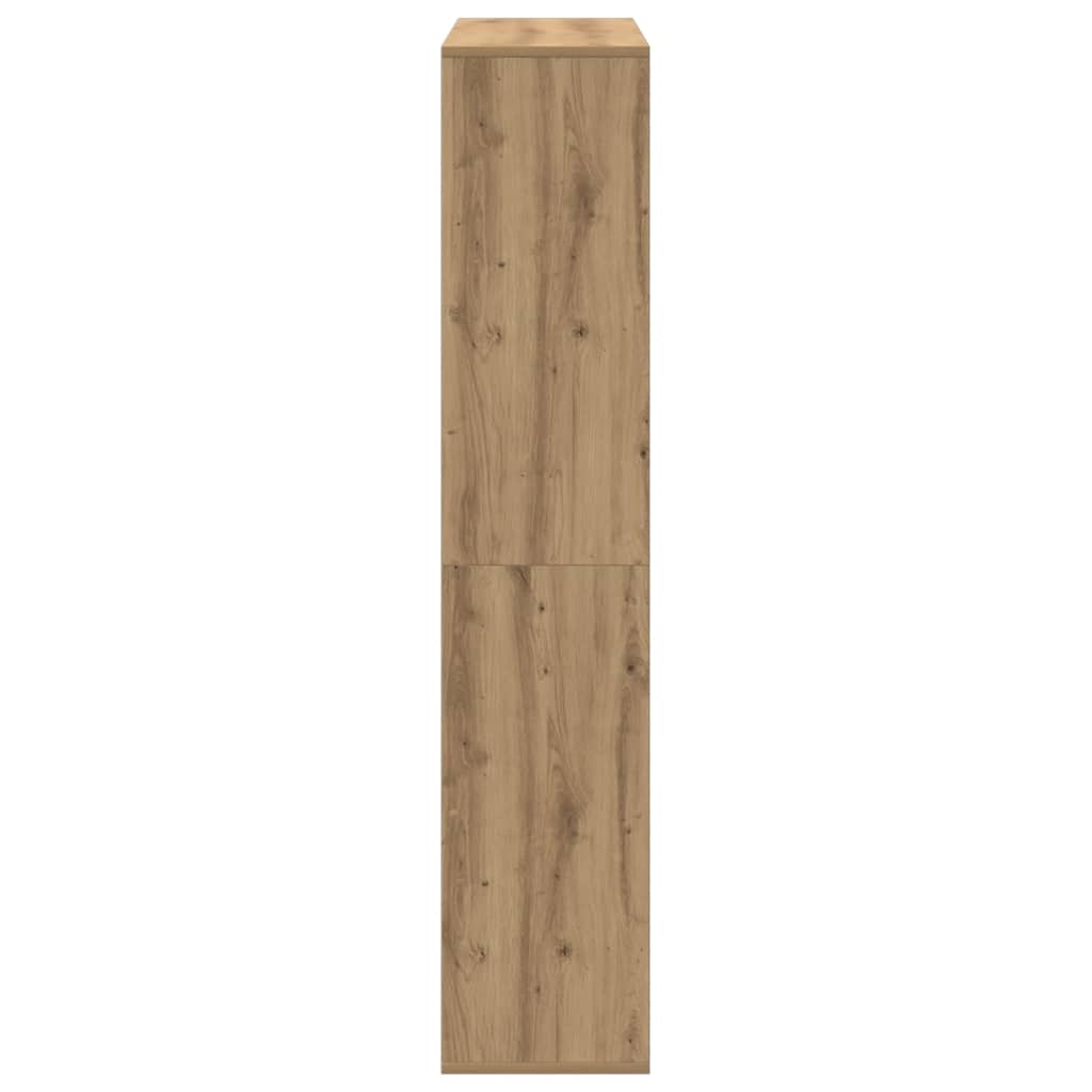 Knihovna Dub Artisan 102 X 29 X 143 Cm Kompozitní Dřevo