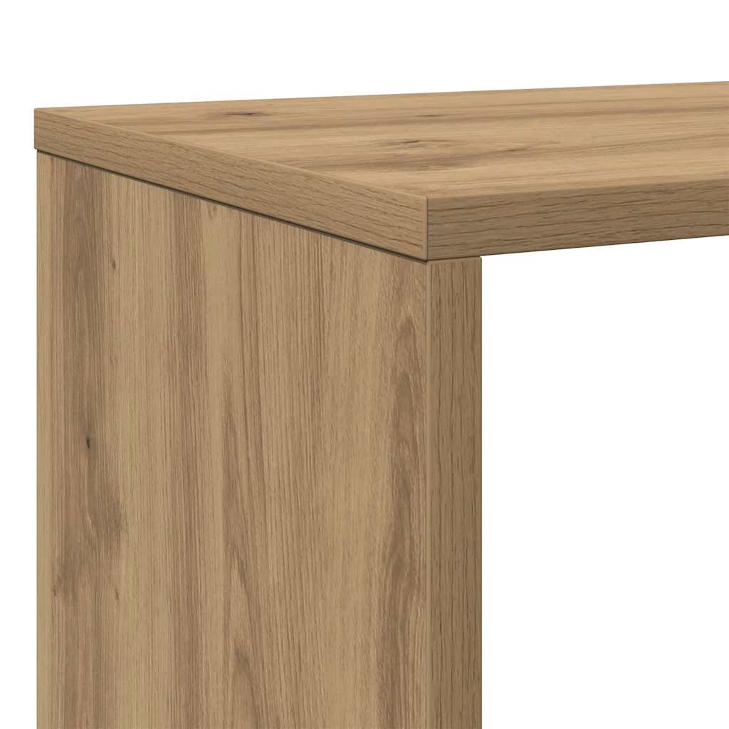 Knihovna Dub Artisan 102 X 29 X 143 Cm Kompozitní Dřevo