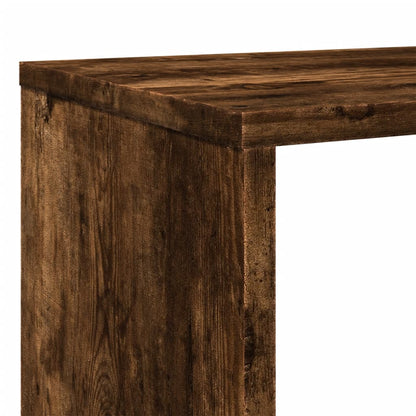 Knihovna 132 X 29 X 141,5 Cm Kompozitní Dřevo Kouřový Dub