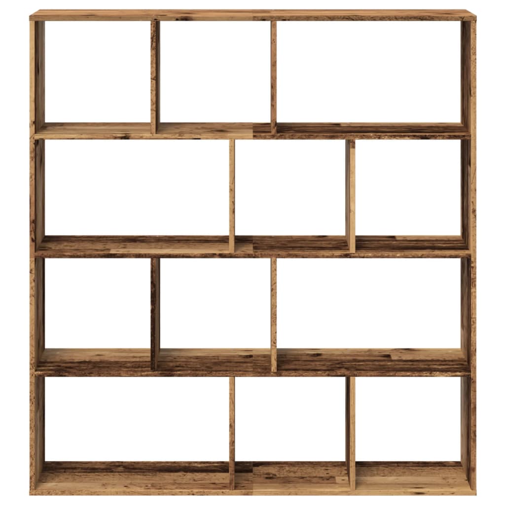 Knihovna Old Wood 132 X 29 X 141,5 Cm Kompozitní Dřevo