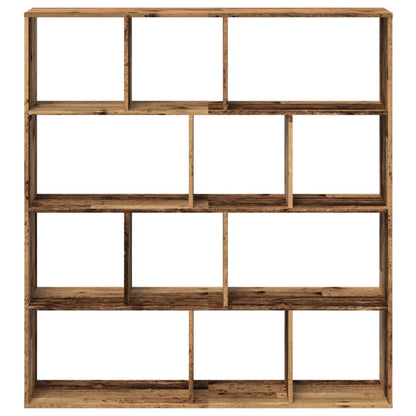 Knihovna Old Wood 132 X 29 X 141,5 Cm Kompozitní Dřevo