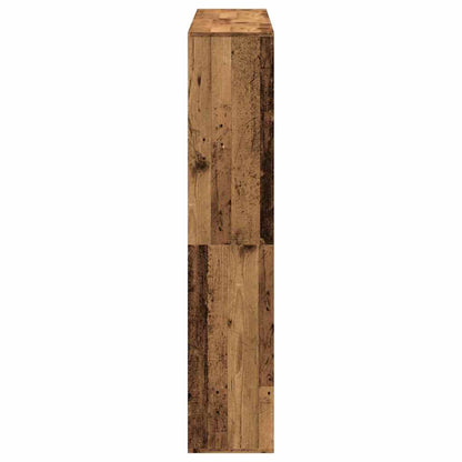Knihovna Old Wood 132 X 29 X 141,5 Cm Kompozitní Dřevo