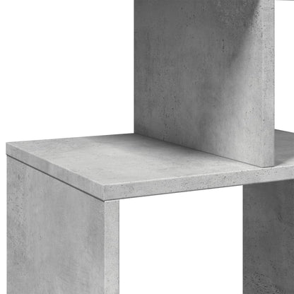 Knihovna Betonově Šedá 92 X 29 X 188 Cm Kompozitní Dřevo