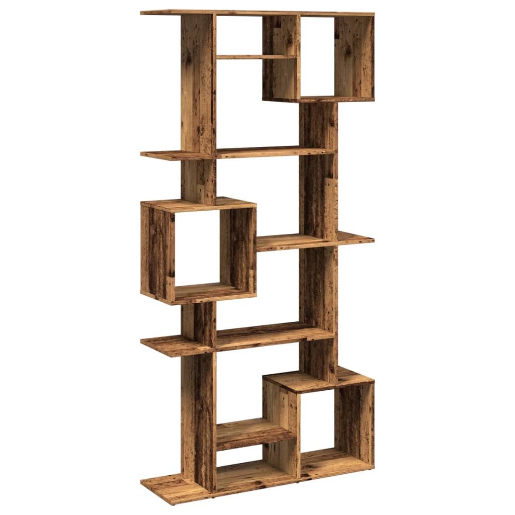 Knihovna Old Wood 92 X 29 X 188 Cm Kompozitní Dřevo