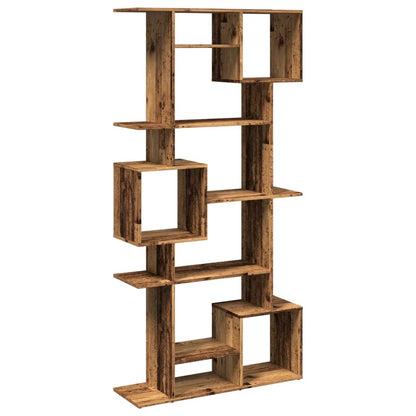 Knihovna Old Wood 92 X 29 X 188 Cm Kompozitní Dřevo