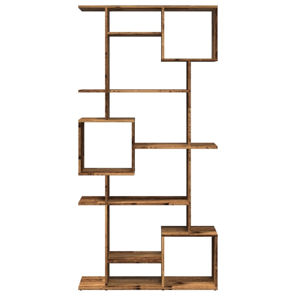 Knihovna Old Wood 92 X 29 X 188 Cm Kompozitní Dřevo