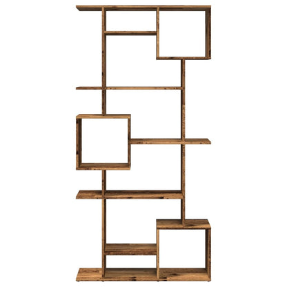 Knihovna Old Wood 92 X 29 X 188 Cm Kompozitní Dřevo