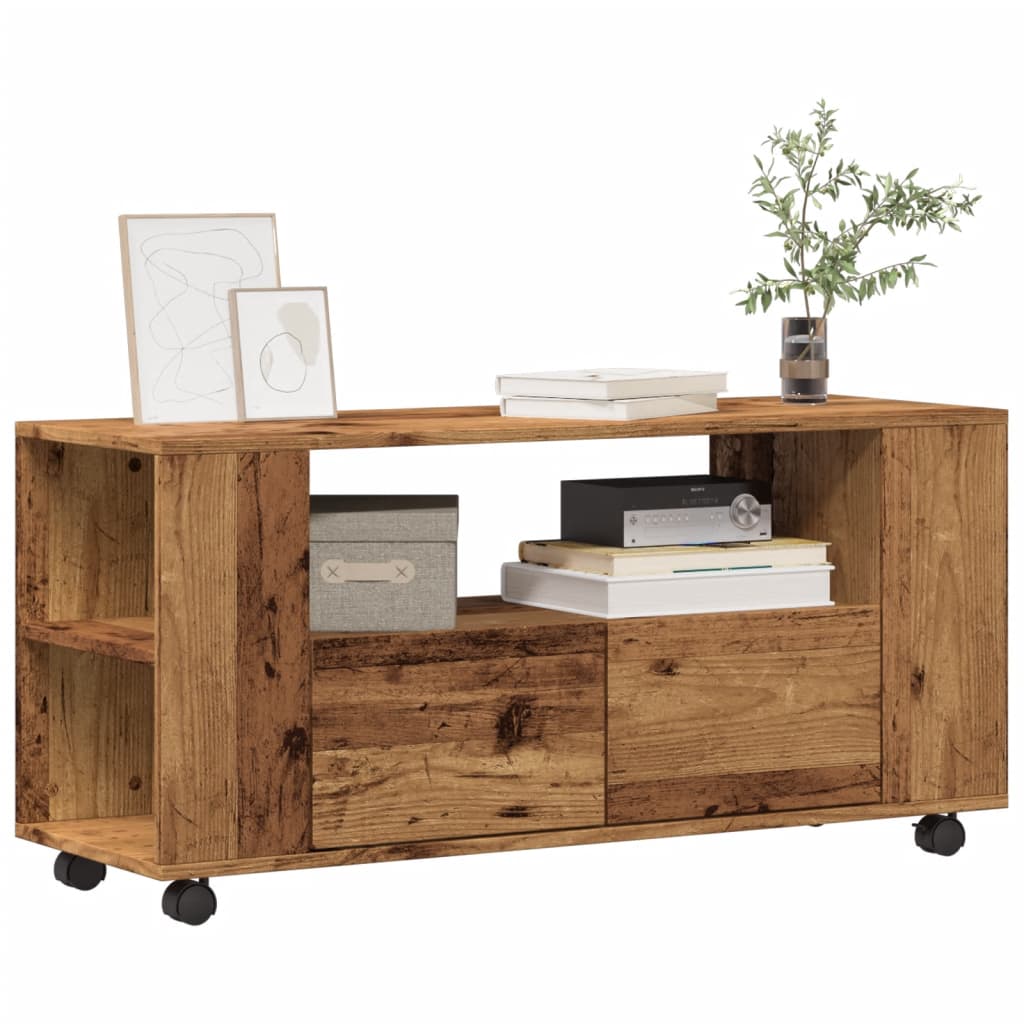 Tv Skříňka 102 X 34,5 X 43 Cm Kompozitní Dřevo
